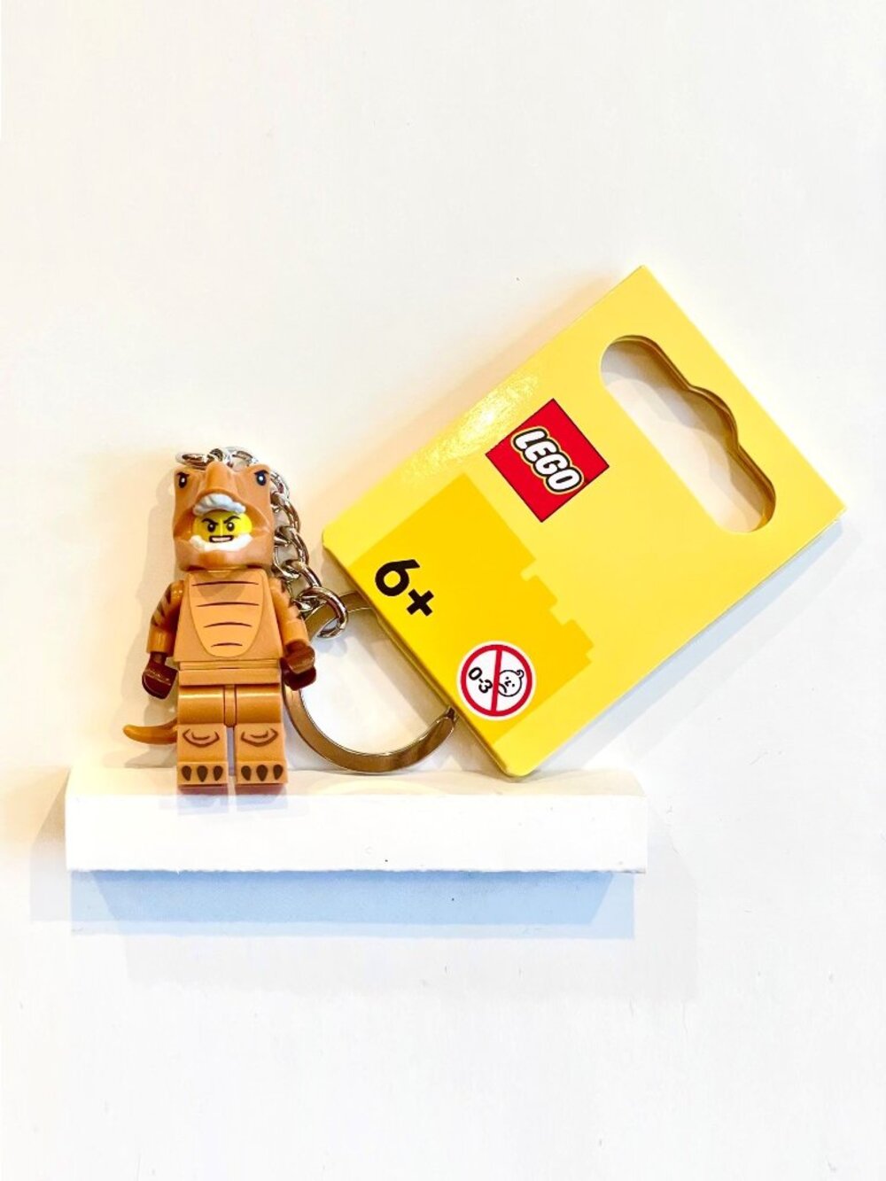 LEGO 854317 T. REX SUIT GUY Minifigure Keychain Keyring NWT New